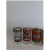 Image 2 : (6) Colourful Coca Cola Glasses