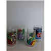 Image 3 : (7) Decorated Coca Cola Glasses