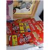 Image 2 : Coca Cola Cardboard Boxes, Cola Newspapers, Misc