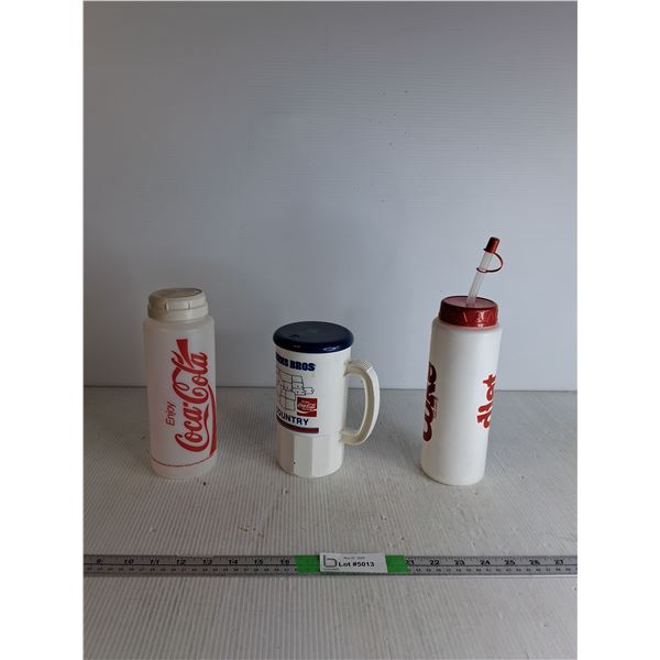 Plastic Coca Cola Water Bottles (3)
