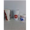 Image 3 : (3) Plastic & (1) Paper Coca-Cola Cups- WWF, LaCrosse Queen, & Western Pizza Themed
