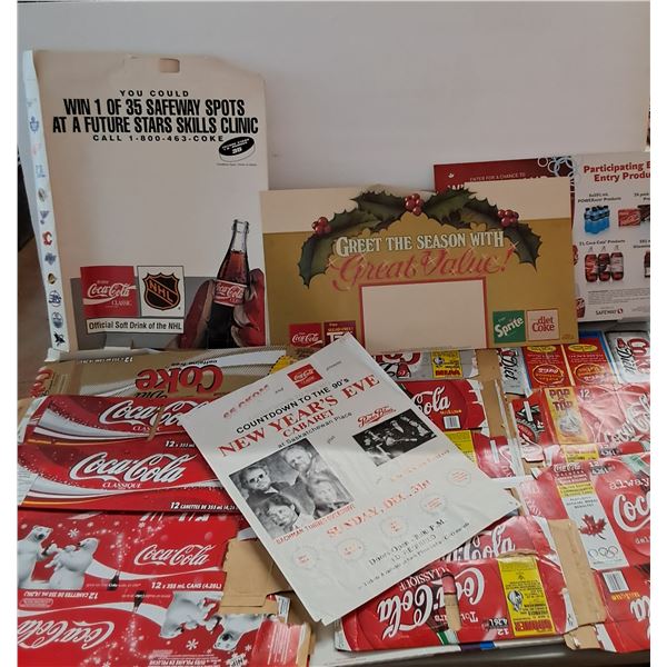 Coca-Cola Lot- Boxes, Bachman Turner Overdrive Poster