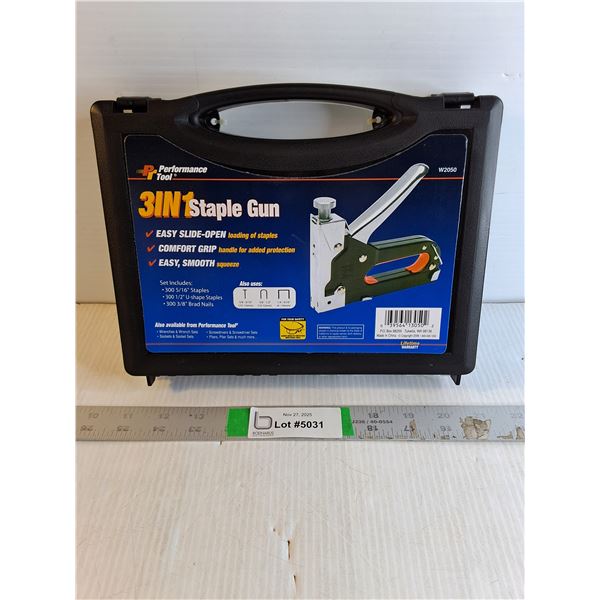 Performance Plus NOS 3 in 1 Staple Gun