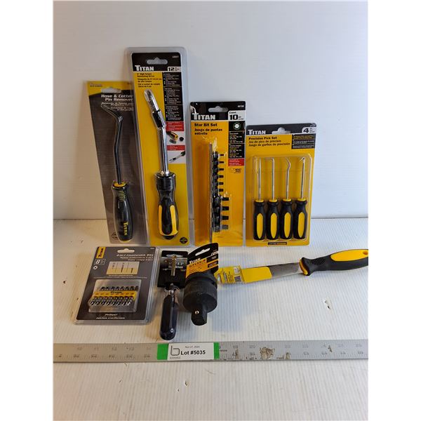 NOS Hose&Cotter Pin Remover,Ratcheting Driver,Star Bit Set,Countersink Bits and more in pictures