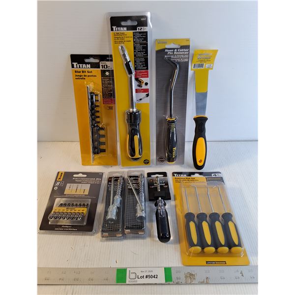 NOS Star Bit Set,High Torque Ratcheting Driver,Precision Pick Set and more in pictures