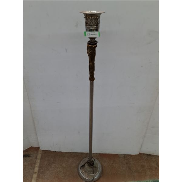 * Vintage 'Large Socket' Floor Lamp - Untested - 61" High - Pickup Only