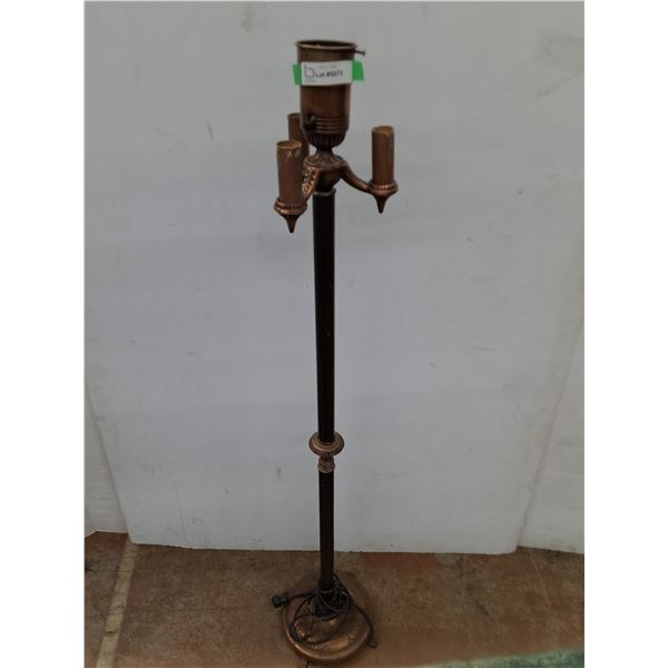 * Vintage 'Large Socket' Floor Lamp - Untested - 57" High - Pickup Only