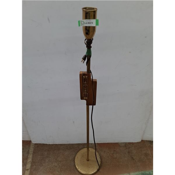 * Vintage 'Large Socket' Floor Lamp - Untested - 53" High - Pickup Only