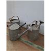 Image 2 : * (3) Galvanized Watering Cans - Pickup Preferred