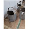 Image 3 : * (3) Galvanized Watering Cans - Pickup Preferred