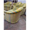 Image 3 : * Set of 4 'Brightly Colored' Swivel Rocking Chairs - 33x33x30" - Pickup Only
