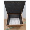 Image 2 : * Wooden Storage Box w/Castors - 21.5x17x17" - Pickup Only