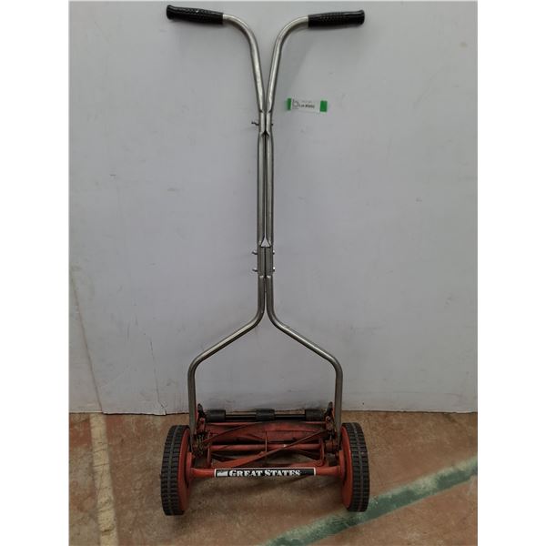 * Great States Manual Lawn Mower - 50x20x13" - Pickup Only