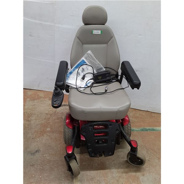 * Pride "Jazzy" Adult Size Mobility Chair w/Charger, Manual - Tested - 41x33x25" - Pickup Only