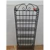 Image 1 : * Black Metal Display Rack - 47x18.5x5.5" - Pickup Only