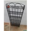 Image 2 : * Black Metal Display Rack - 47x18.5x5.5" - Pickup Only