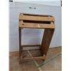 Image 1 : *Wooden Saddle Stand 23.5" x16" x 41", Cannot Ship