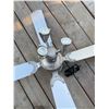 Image 2 : * Hampton Bay Grey Ceiling Fan - Works, 36" Diameter