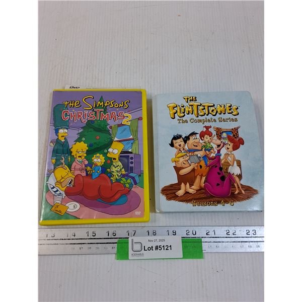 Simpsons Christmas 2 DVD & The Flintsones DVD Set
