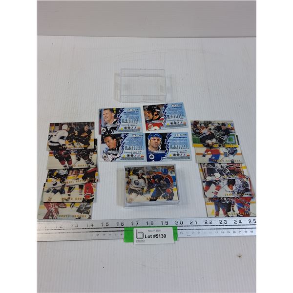 McDonalds Holographic Hockey Trading Card Set - 1990's - CANNOT GUARANTEE AUTHENTICATION