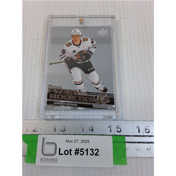 Connor Bedard Hockey Trading Card - 2023-24 - CANNOT GUARANTEE AUTHENTICATION