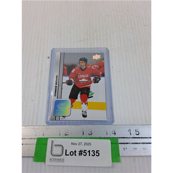 Connor Bedard Team Canada Hockey Trading Card - 2023 Edition - CANNOT GUARANTEE AUTHENTICATION