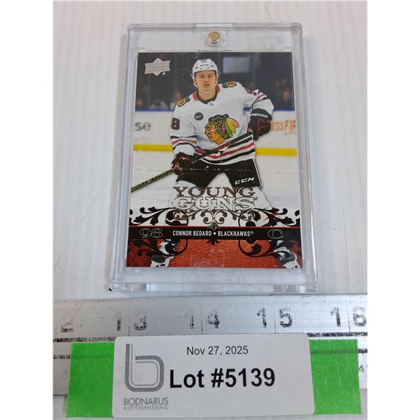 Upper Deck Connor Bedard Young Guns Hockey Trading Card - 2023-24 - CANNOT GUARANTEE AUTHENTICATION