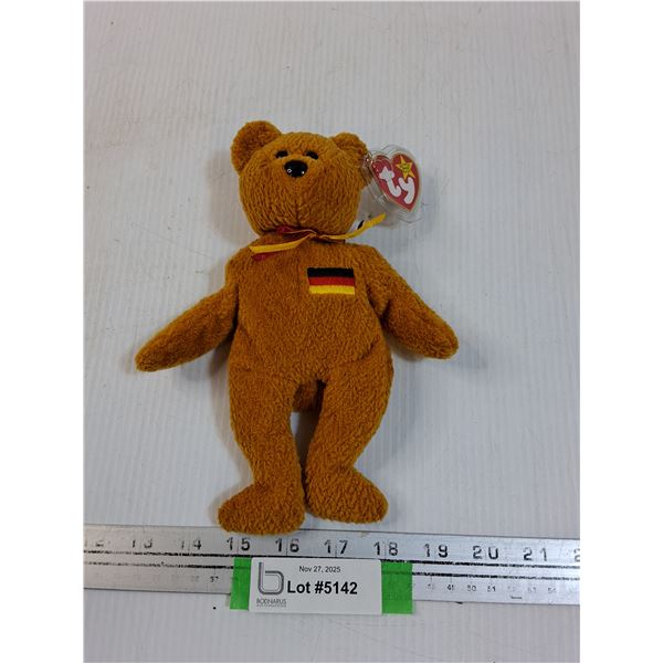 TY Beanie Baby - "Germania" 1999 Edition Teddy Bear
