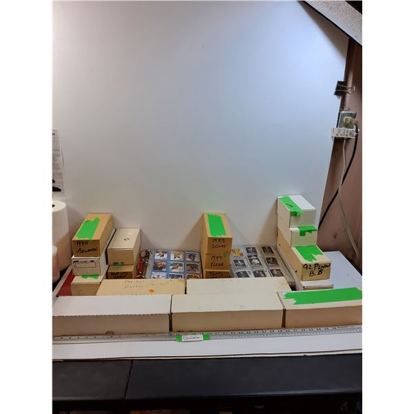 Large Sports Card Collection: 1970-2000's Editions - CANNOT GUARANTEE AUTHENTICATION