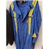 Image 2 : Safety Coveralls (Size XL) & Quilted Zipper Jacket (Size XXL)