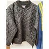 Image 3 : Safety Coveralls (Size XL) & Quilted Zipper Jacket (Size XXL)