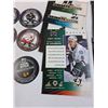 Image 5 : (25) Oversized Zenith Hockey Trading Cards - Various & (6) Topps "Hockey Puck" Cards - CANNOT GUARAN