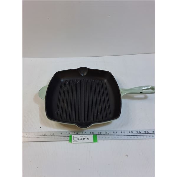 PC Brand Cast Iron & Enamel Square Frying Pan