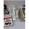 Image 3 : Lot: Label Maker, Power Bars, Various Cords, Misc