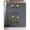 Image 3 : Lot: Stud Earrings - Various Styles
