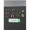 Image 1 : (8) Stud Earrings, (3) Necklace Pendants