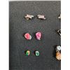 Image 2 : (8) Stud Earrings, (3) Necklace Pendants