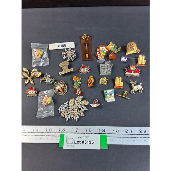 Collector Pins & Brooches - Various