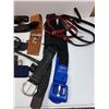 Image 2 : Ladies Belt Lot & Leather Purse Straps - Various