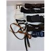 Image 5 : Ladies Belt Lot & Leather Purse Straps - Various