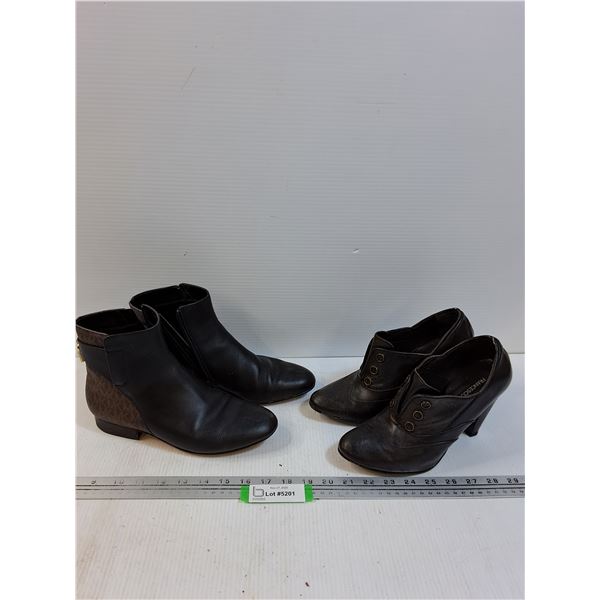(2) Ladies Shoes: Micheal Kors (8.5) & Francesco Morichette (8)