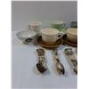 Image 2 : Various Tea Cup & Saucers & Collector Spoons