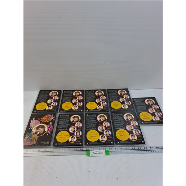 (9) DVDS: Carol Burnett Show Collection