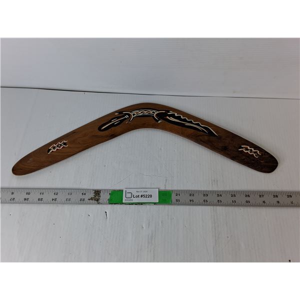 Wood Australian Boomerang 20.25"