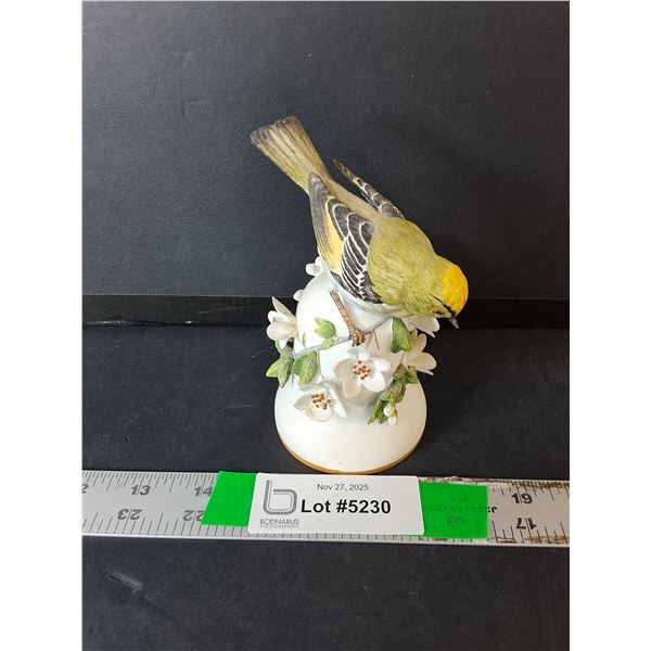 'The Goldcrest' Ceramic Bell 5" Tall