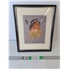 Image 1 : Indigenous Child Framed Print 15" x 12"