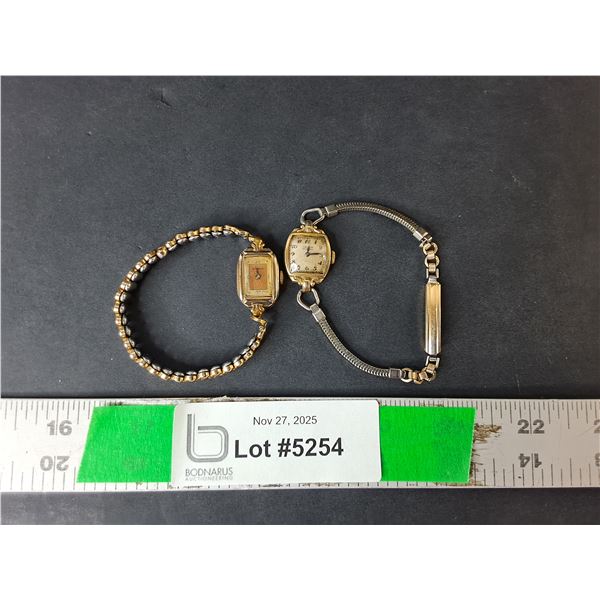 (2) Vintage Wrist Watches- Parkfield & Gruen- Require Repair