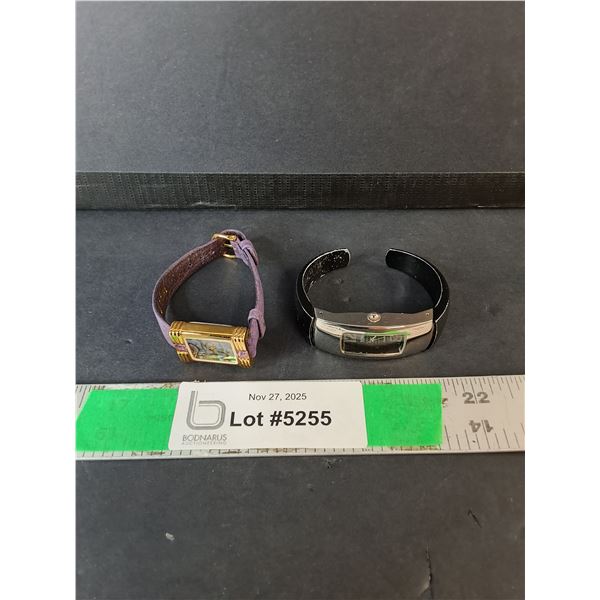 (2) Women's Wristwatches- Nina & 5th Ave.- Working