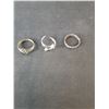 Image 2 : (6) Women's Rings- 6, 6.5 & Adjustable