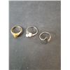 Image 3 : (6) Women's Rings- 6, 6.5 & Adjustable
